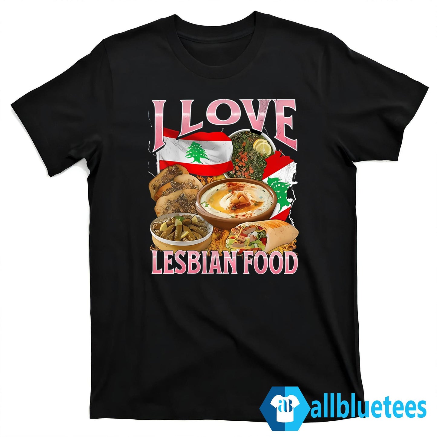 I Love Lesbian Food T-Shirt