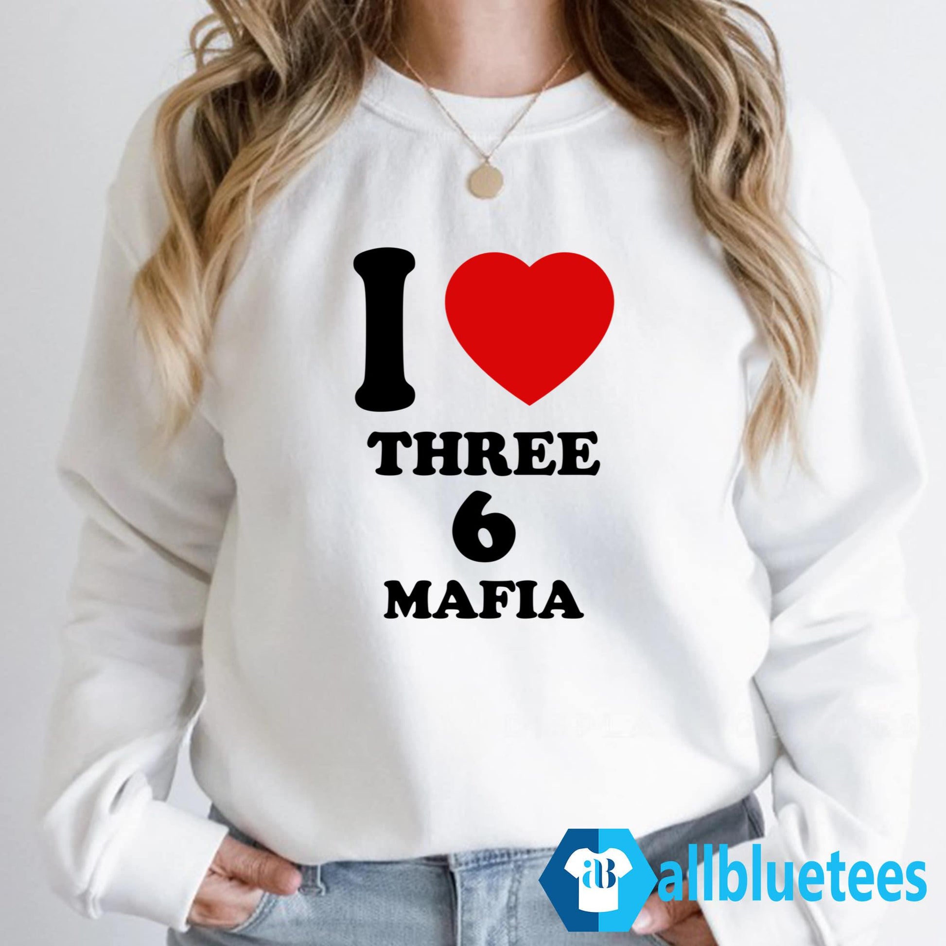 I Love Three 6 Mafia Shirt