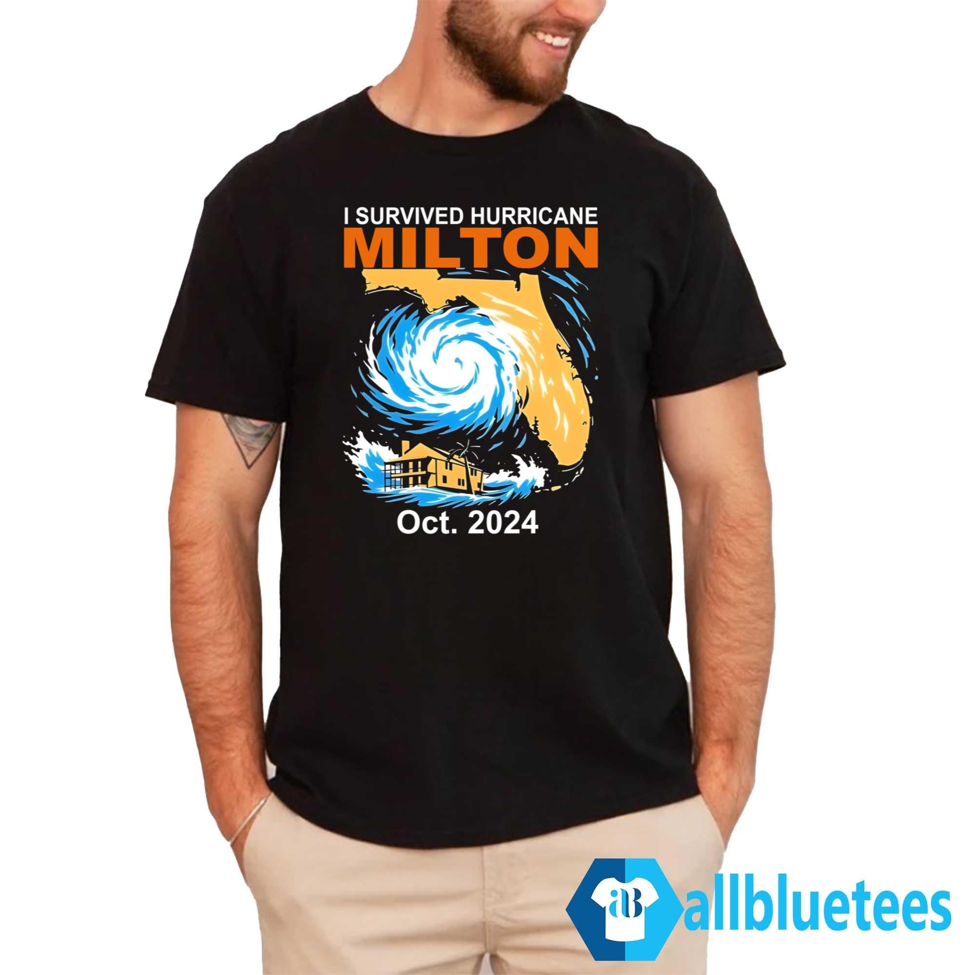 I Survived Hurricane Milton October 2024 Shirt