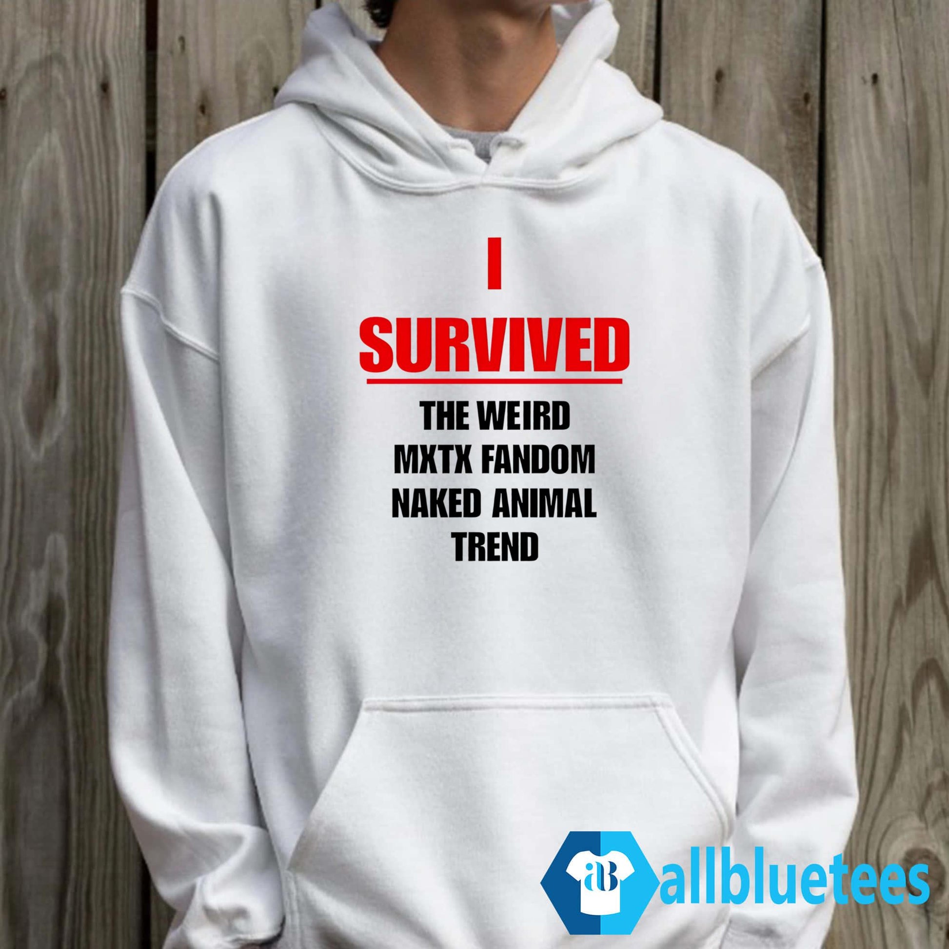 I Survived The Weird Mxtx Fandom Naked Animal Trend Shirt