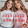 I Teach The Sweetest Little Hearts Cute Teacher Sweetest Gifts Shirt