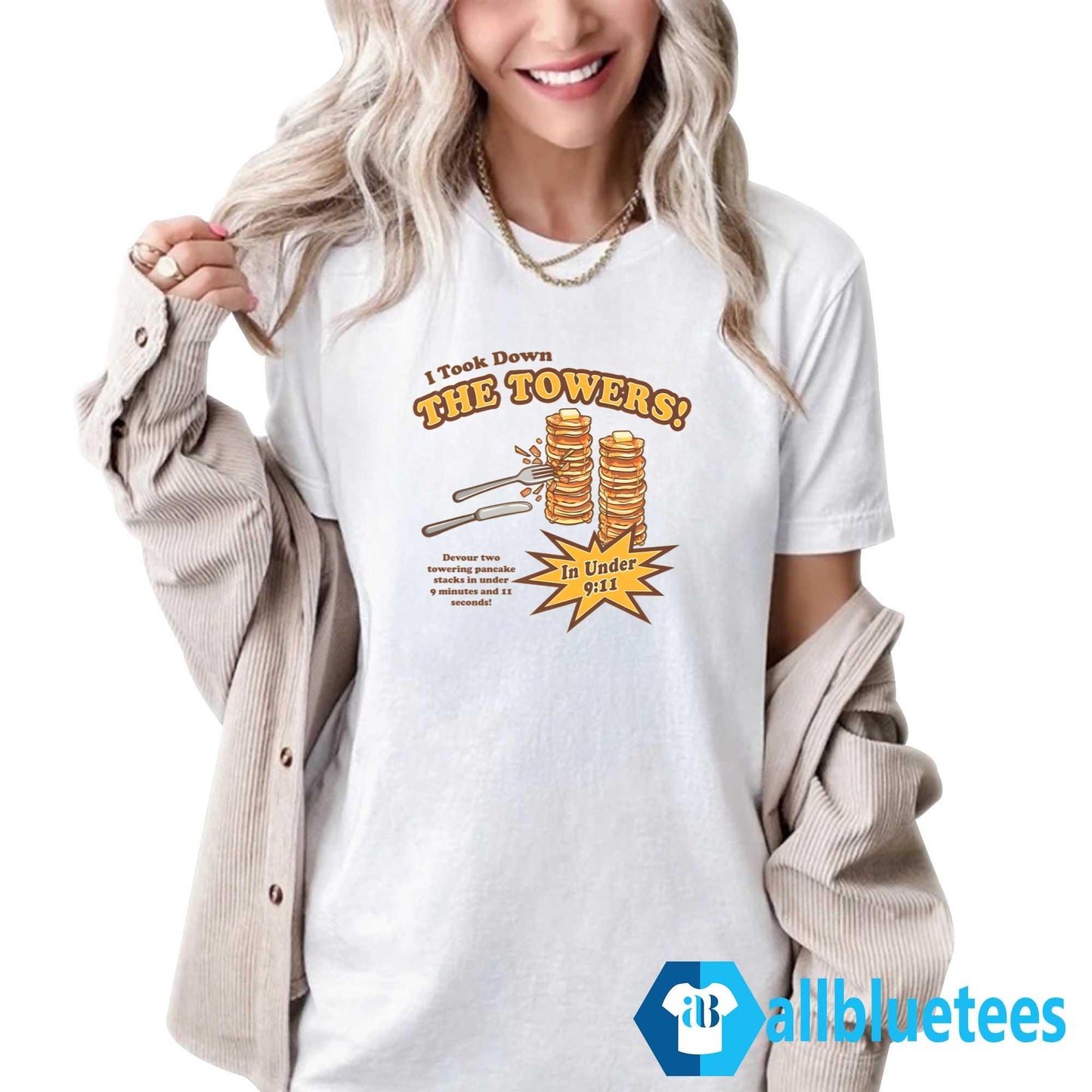 I Took Down The Towers Pancake Shirt