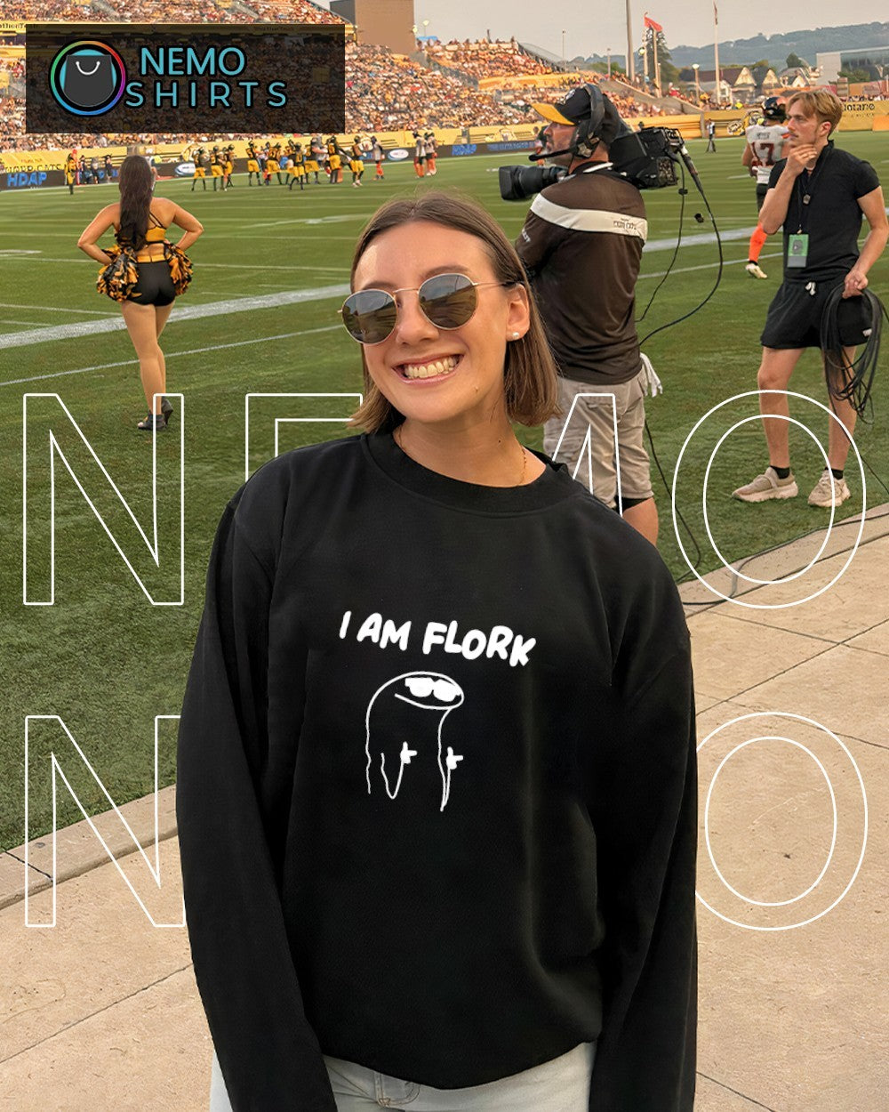 I am Flork of Cows figure meme shirt