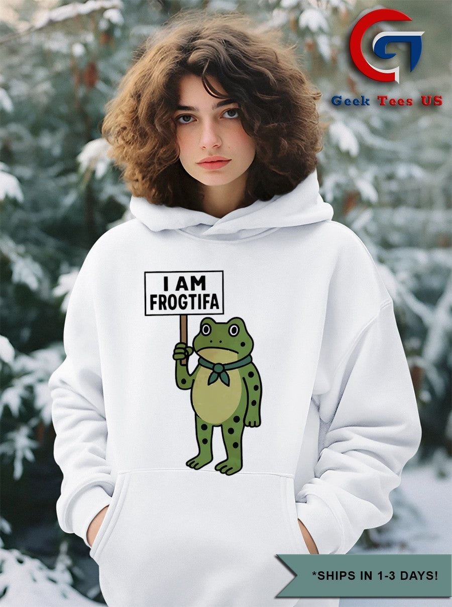 I am Frogtifa Frog shirt