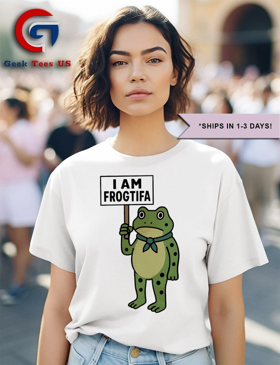 I am Frogtifa Frog shirt