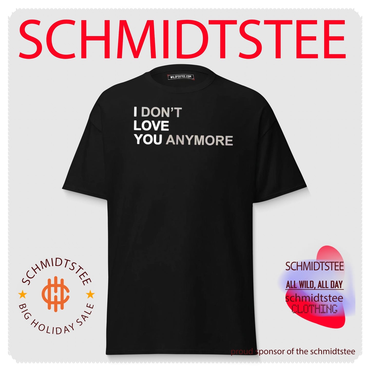 I don’t love you anymore I love you shirt