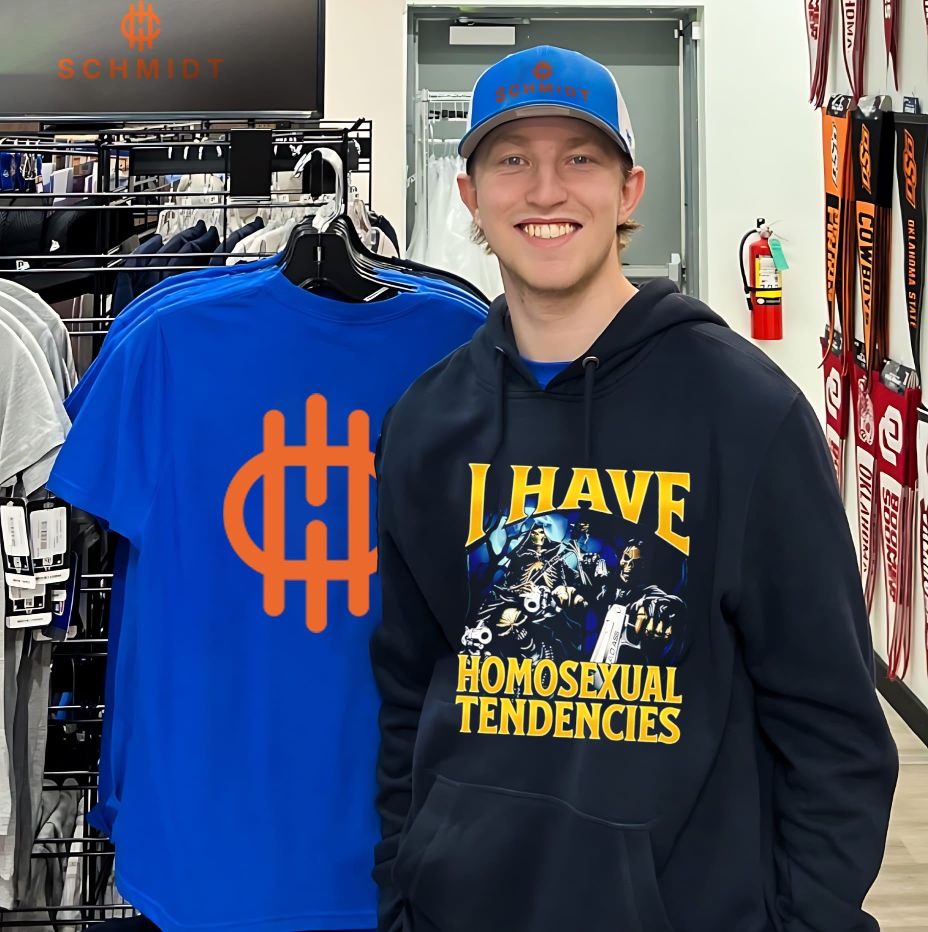 I have homosexual tendencies hard skeleton shirt
