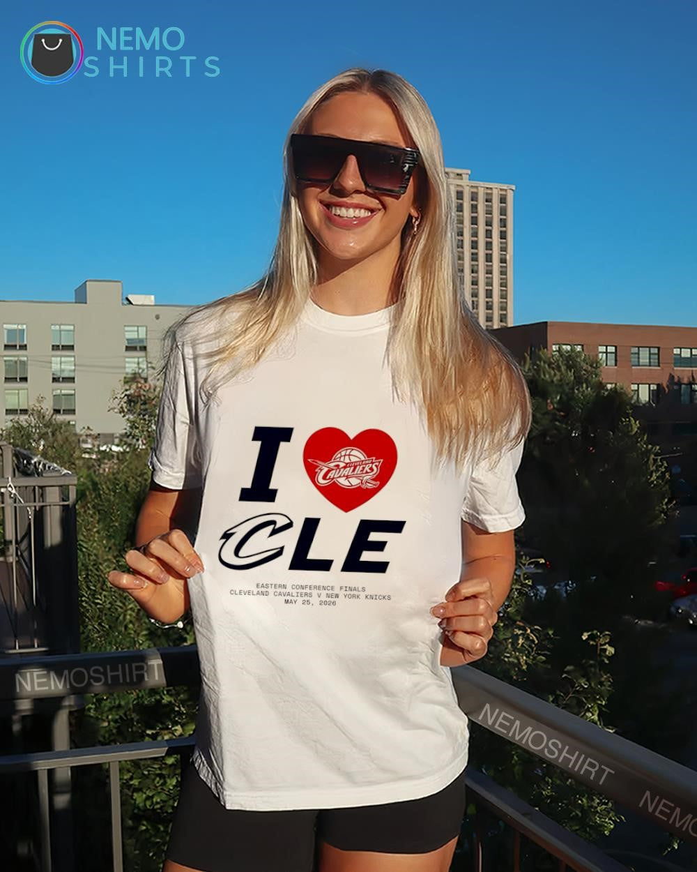 I love Cle Eastern Conference Finals Cleveland Avaliers vs New York Knicks May 25 2026 shirt