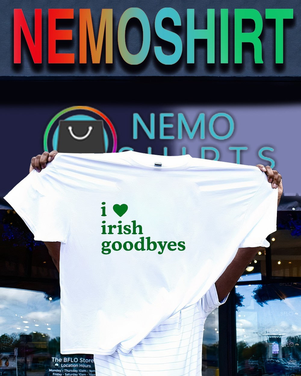 I love Irish goodbyes St. Patrick’s Day shirt