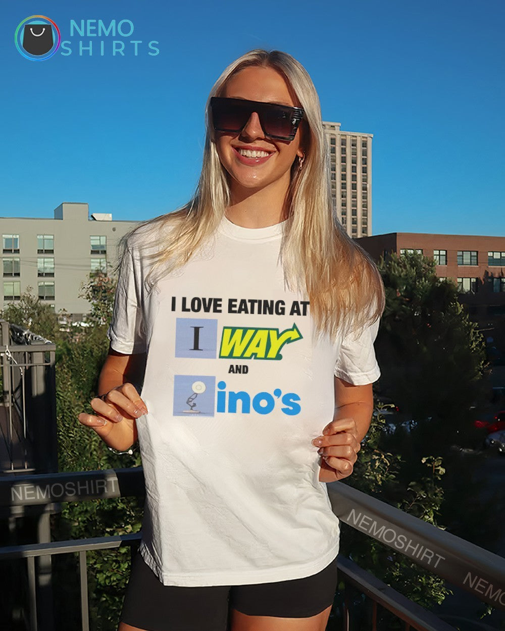 I love eating at Subway and Dominos shirt
