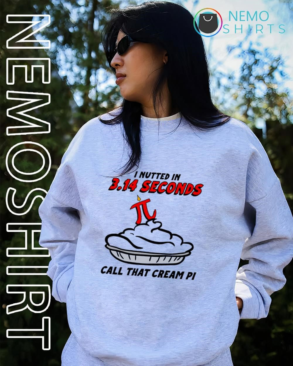 I nutted in 3.14 seconds call that cream Pi shirt