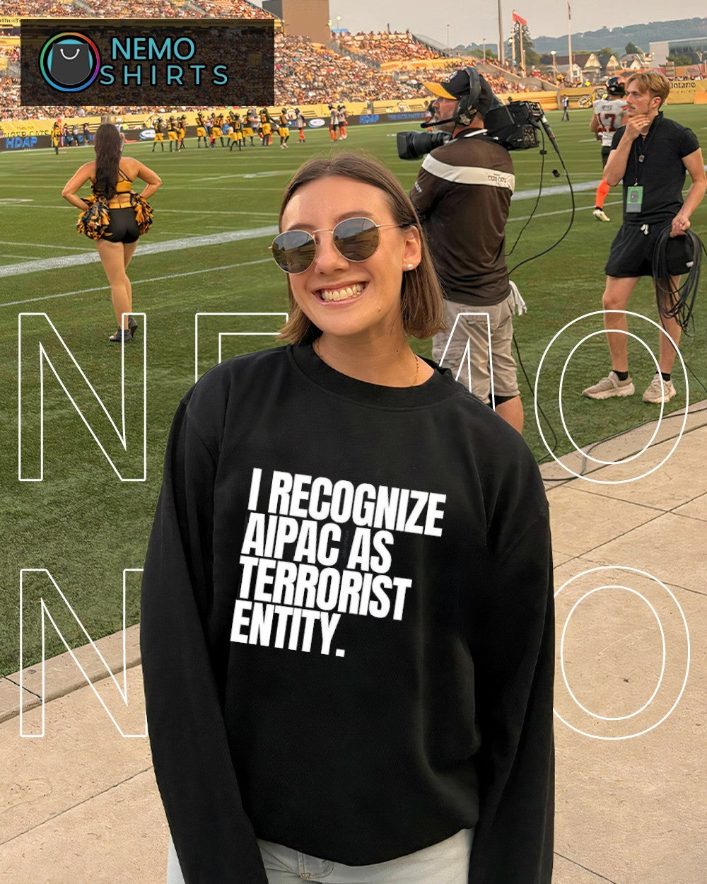 I recognize Aipac as terrorist entity shirt