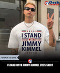 I stand with Jimmy Kimmel 2025 shirt