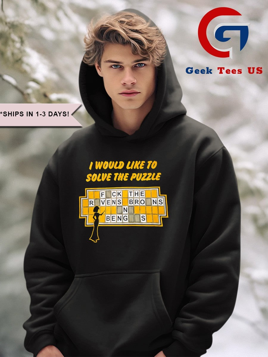 I would like to solve the puzzle shirt
