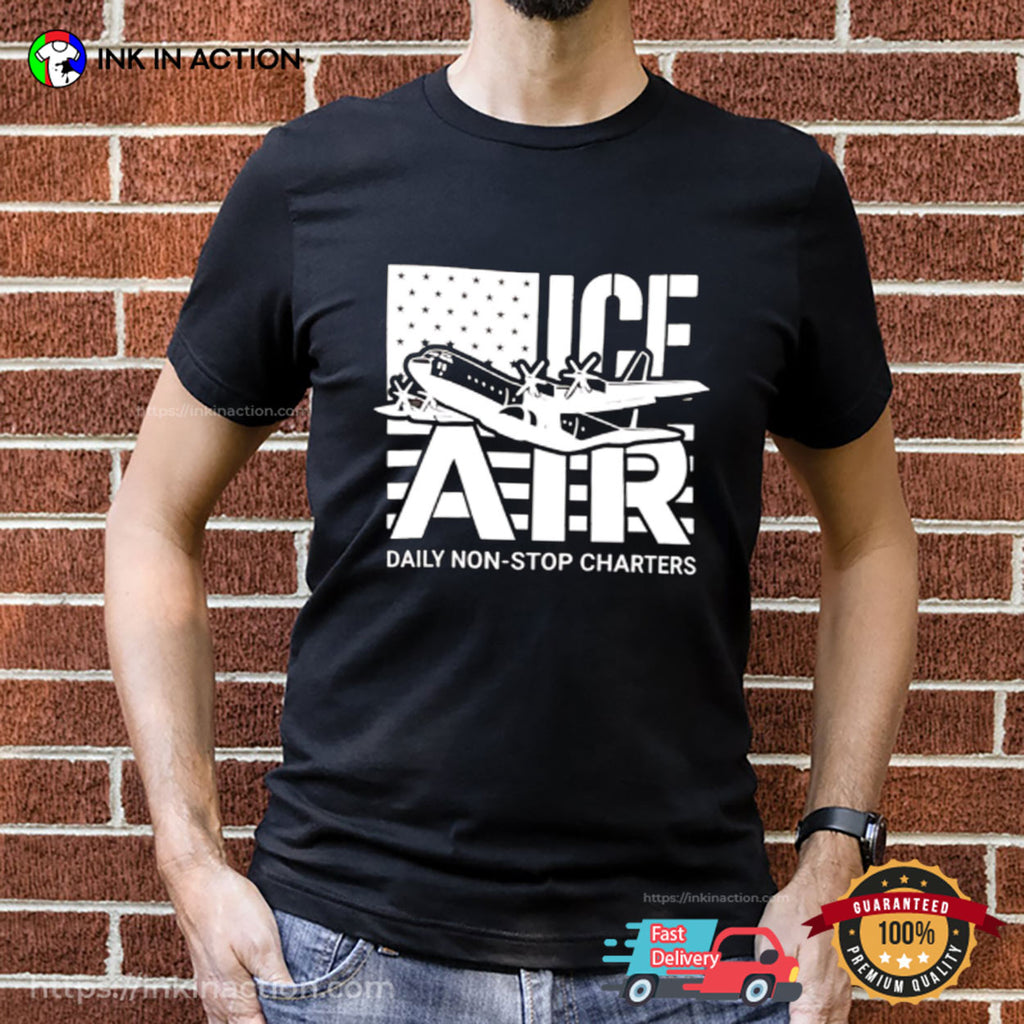 Ice Air Daily Non Stop Charters T-shirt