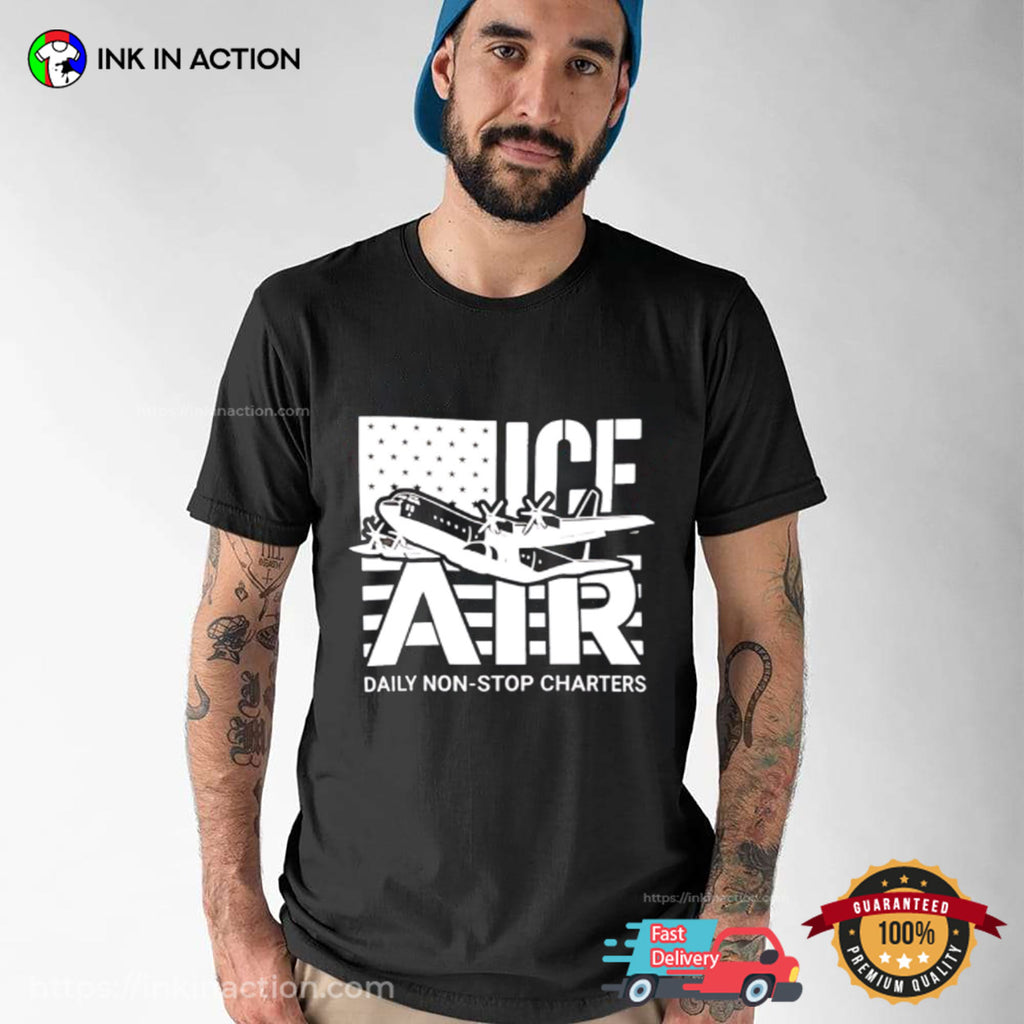 Ice Air Daily Non Stop Charters T-shirt
