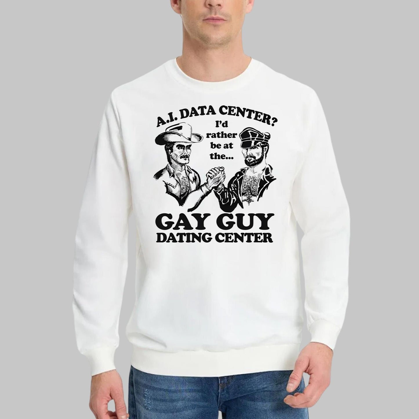I’d Rather Be At The Gay Guy Dating Center Shirt
