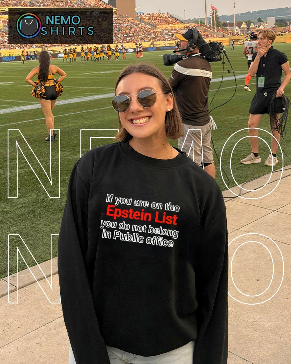 If you are on the Epstein list you do not belong in Public office shirt