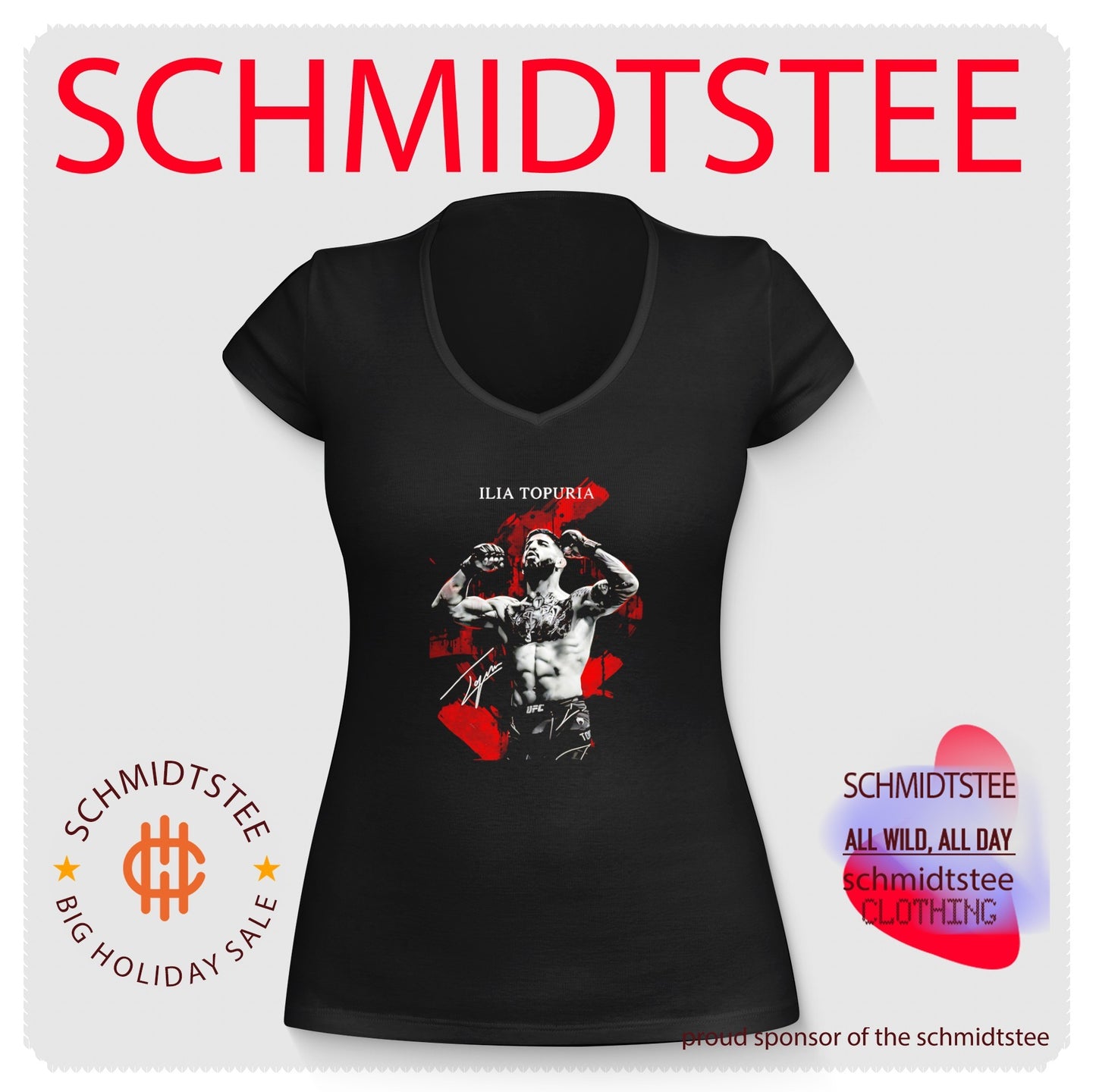 Ilia Topuria Ufc Fighter signature graphic shirt