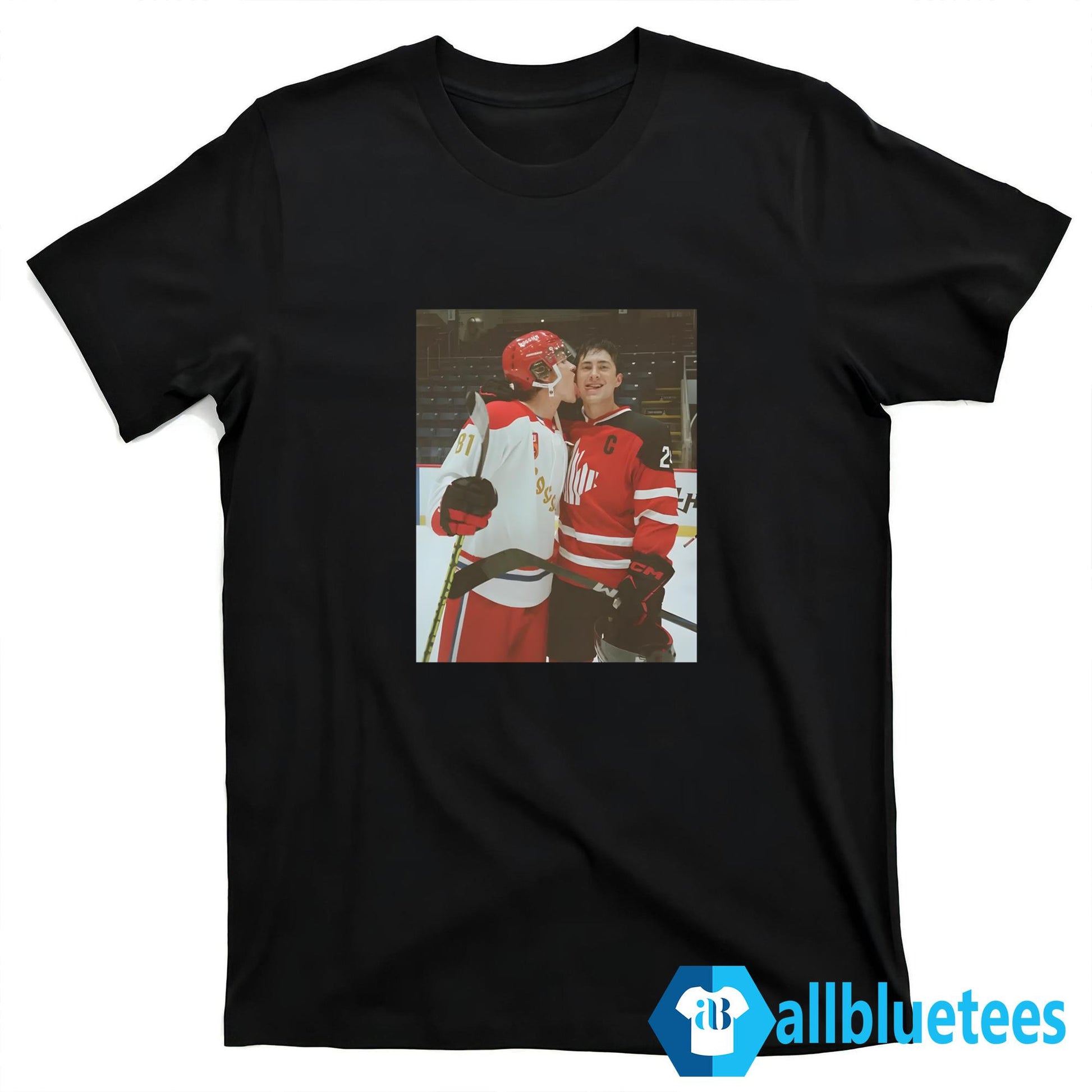 Ilya Rozanov Licks Shane Hollander Shirt