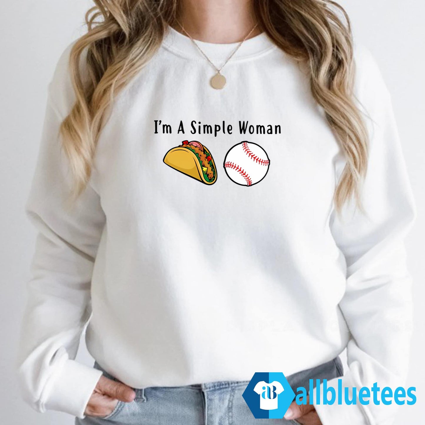 I’m A Simple Woman Tacos Baseball Shirt