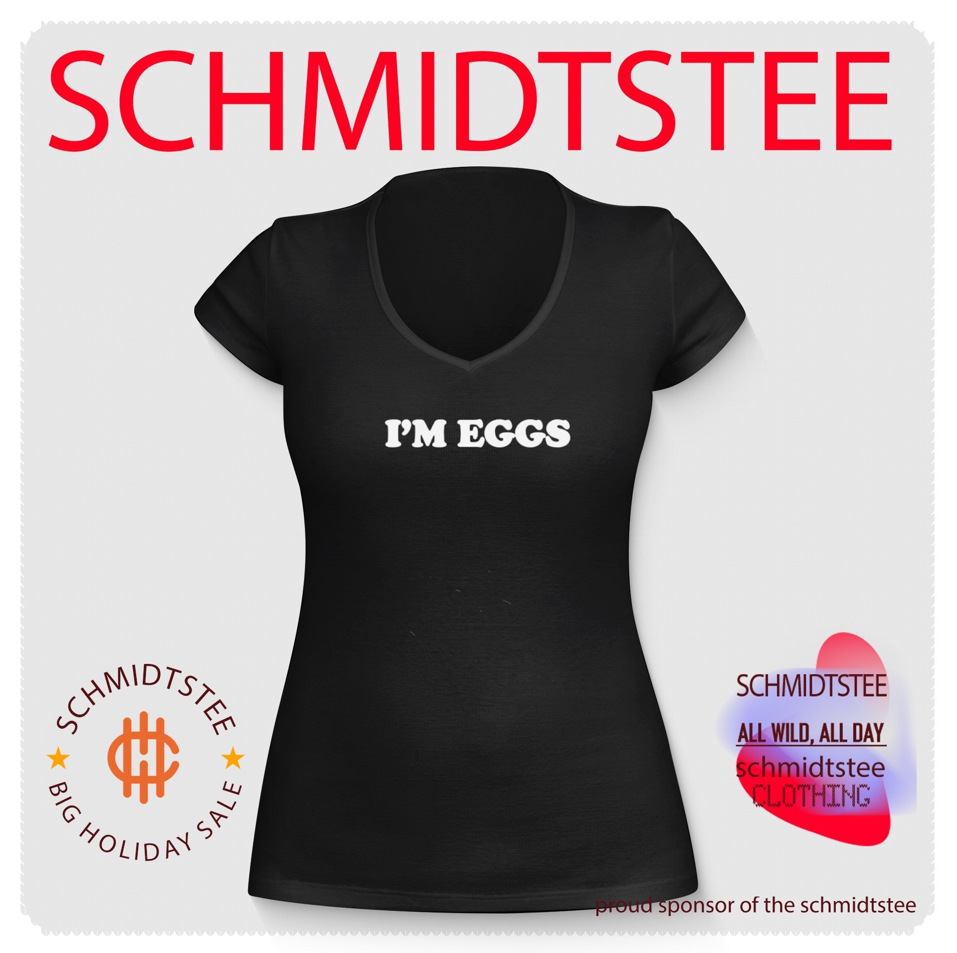 I’m Eggs text classic shirt