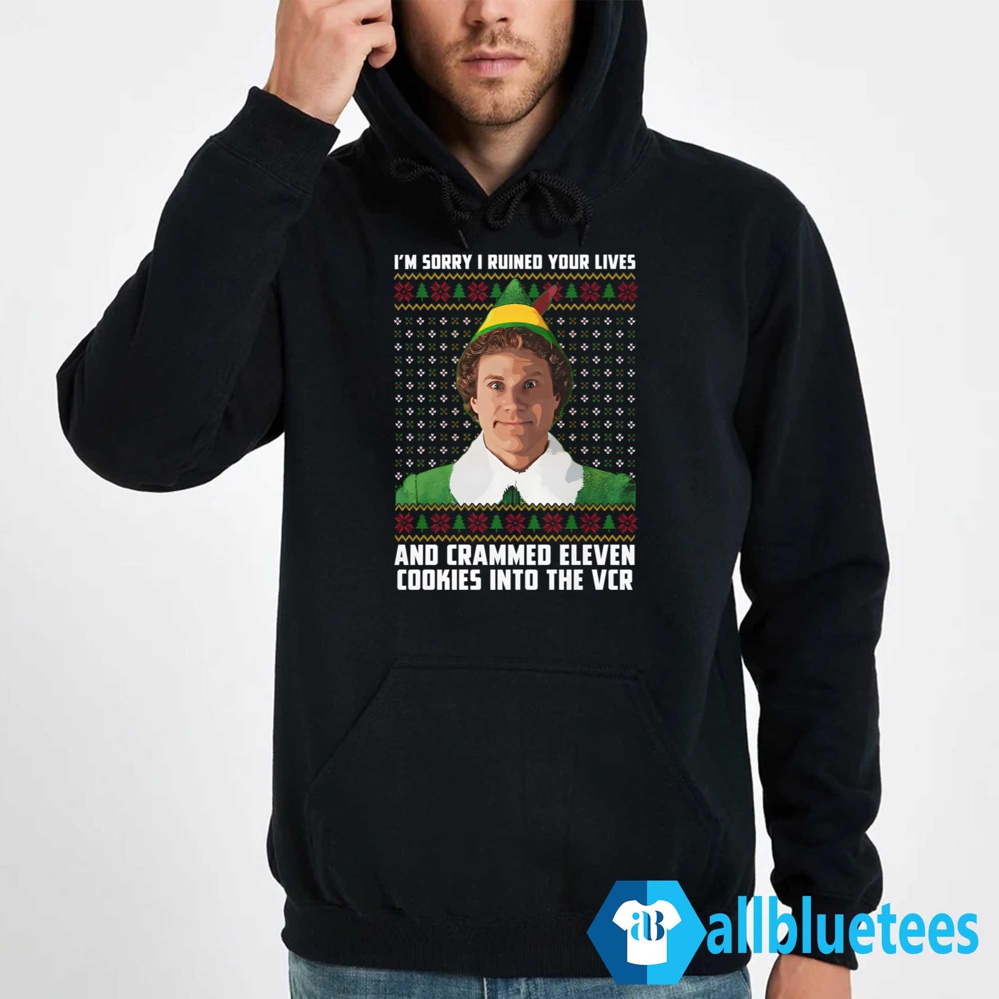I’m Sorry I Ruined Your Lives And Crammed 11 Cookies Into The VCR Sweater