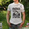 I’m A Fishaholic On The Road To Recovery Funny Fishing T-shirt