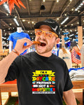 I’m a daycare provider not a babysitter I never once sat on a baby graphic shirt