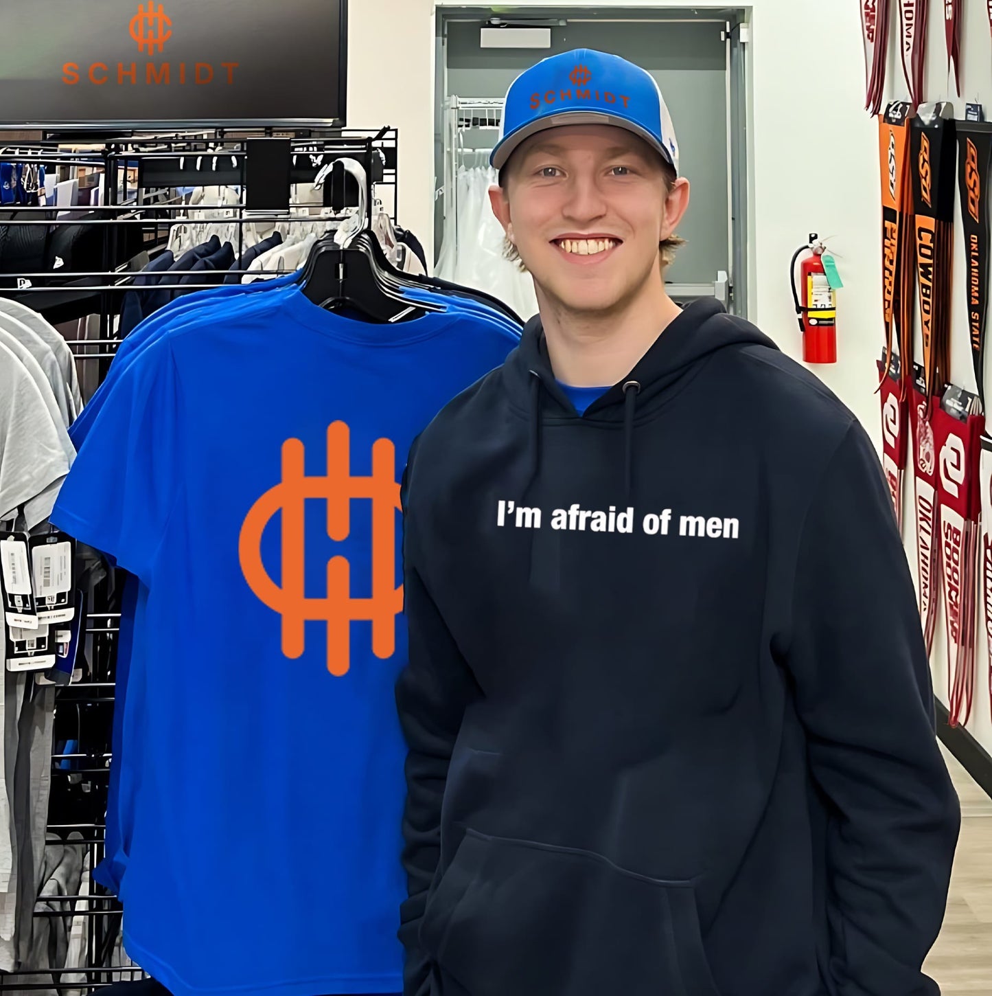 I’m afraid of men shirt