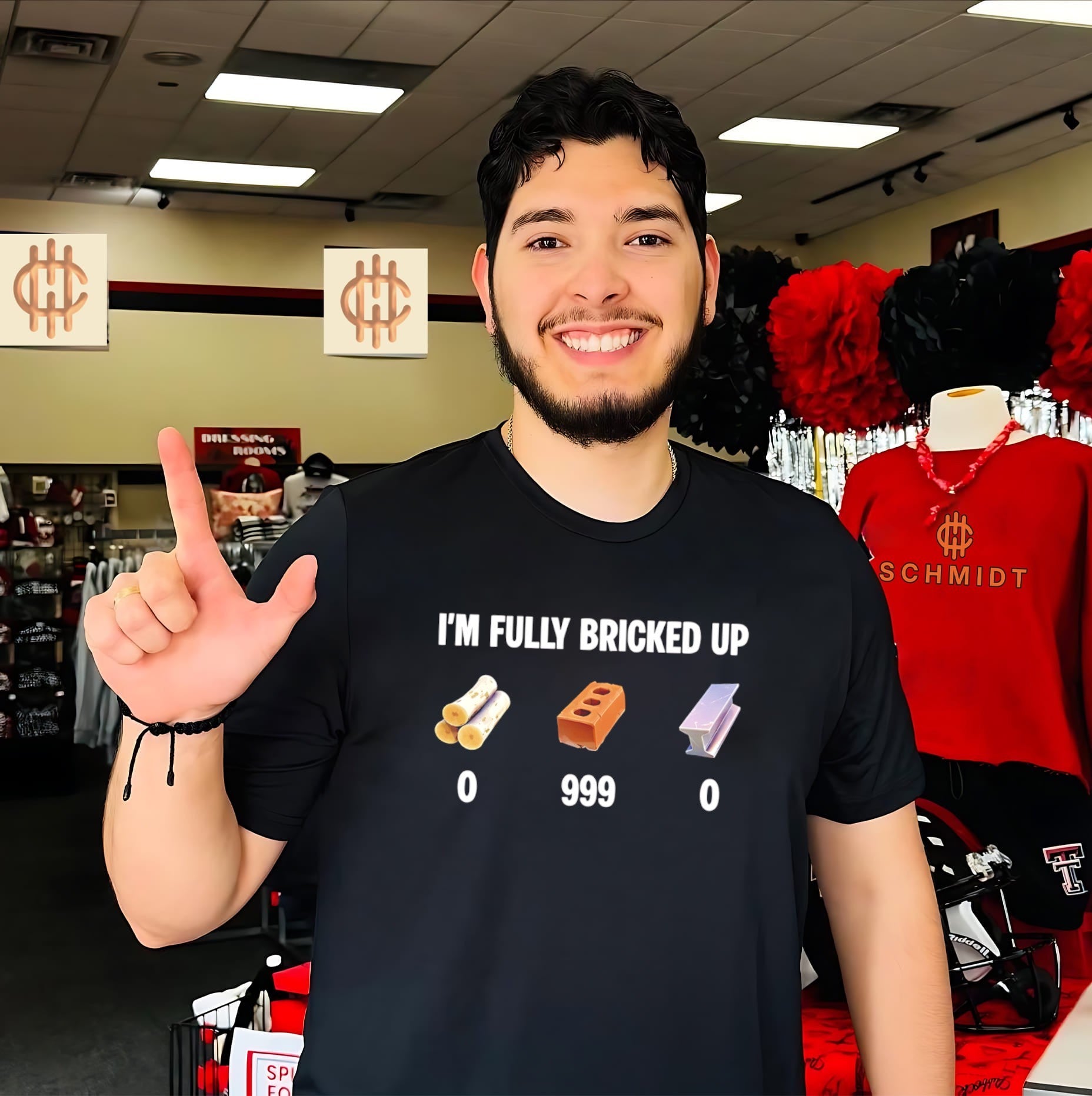 I’m fully bricked up 0 999 0 graphic shirt