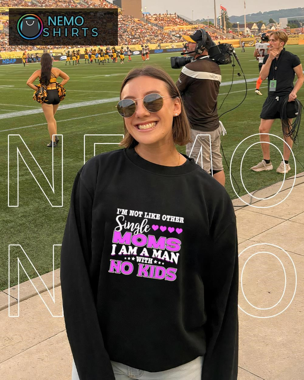 I’m not like other single moms I am a man with no kids shirt