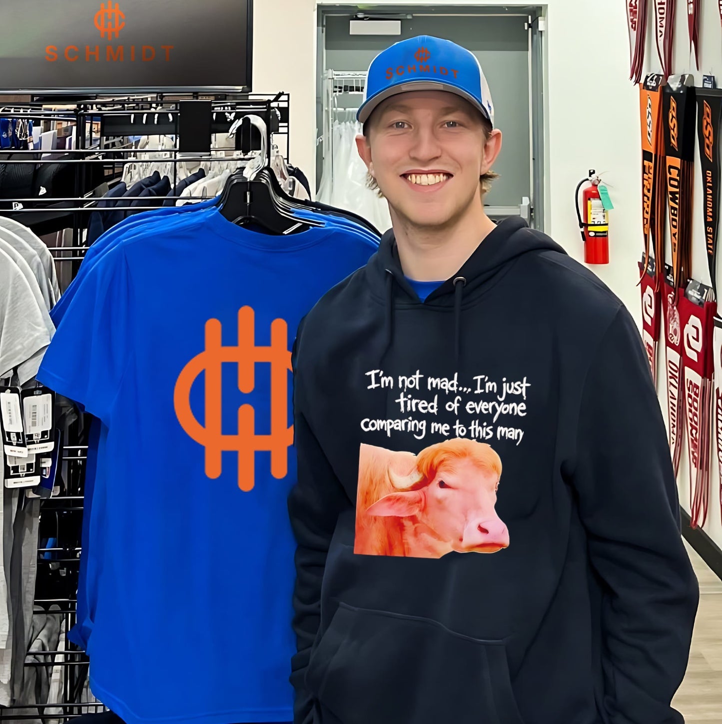 I’m not mad I’m just tired of everyone comparing me to this man Trump shirt