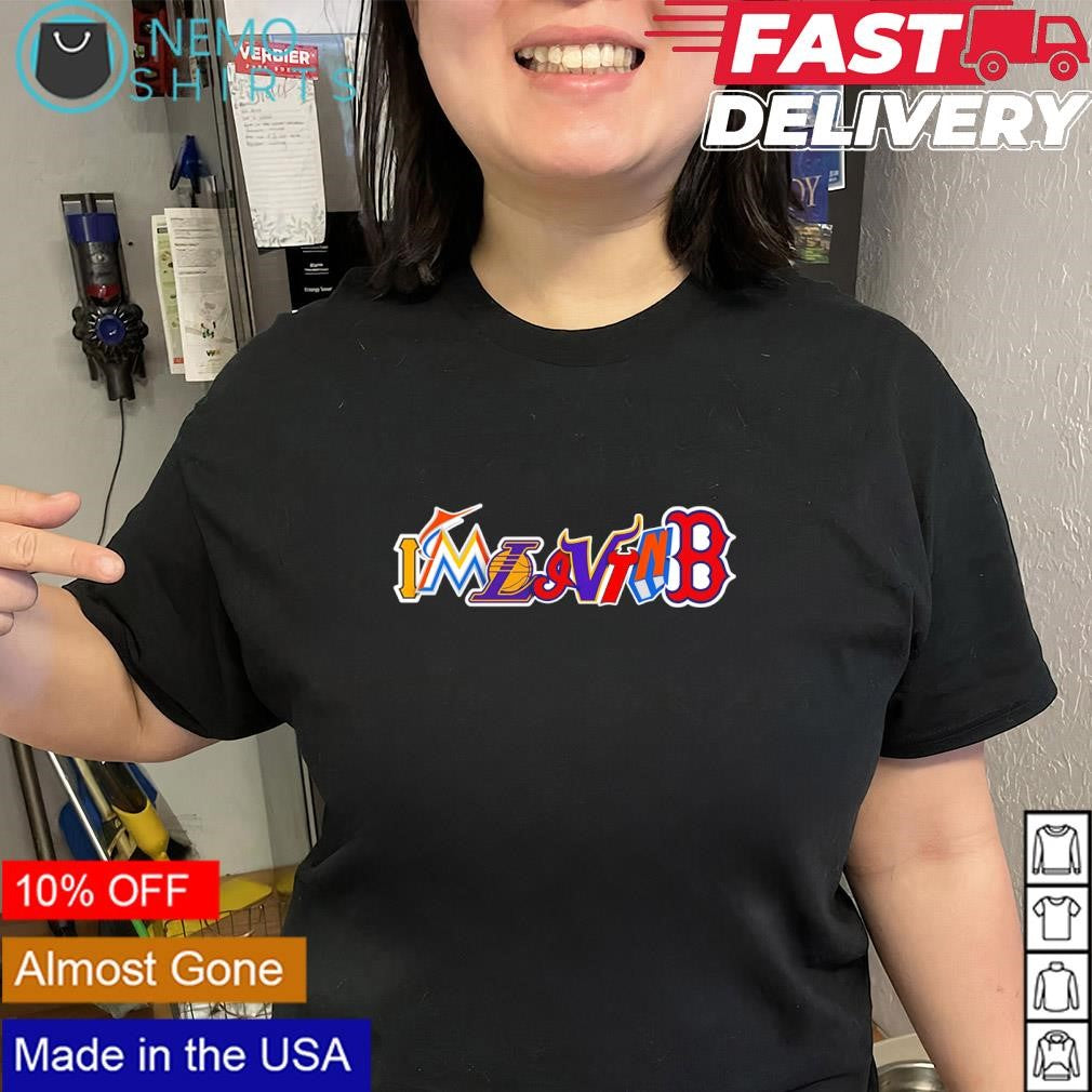 ImLivinB All Pro mashup logo sports team shirt