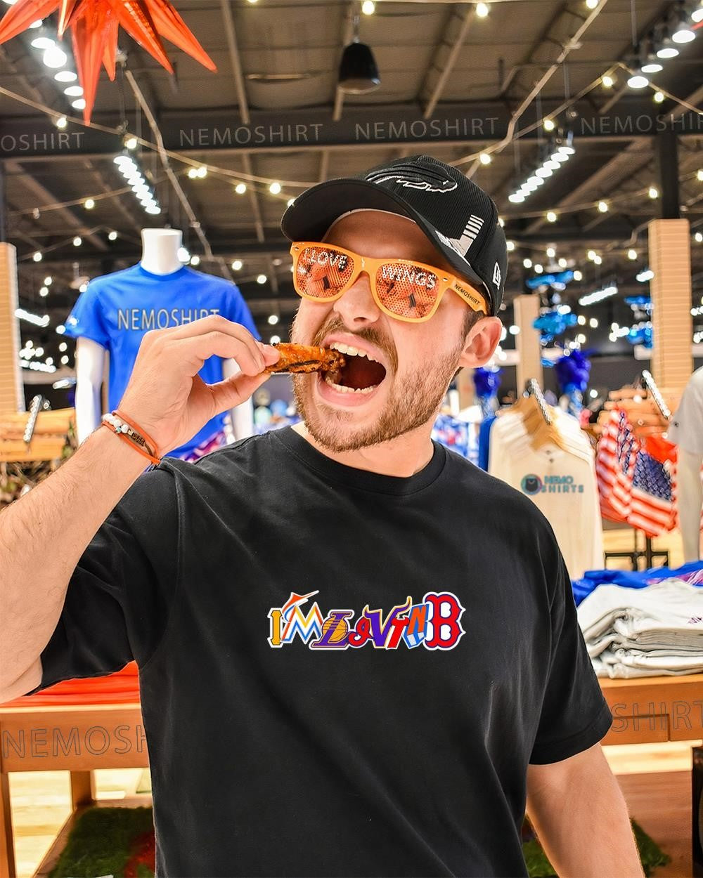ImLivinB All Pro mashup logo sports team shirt