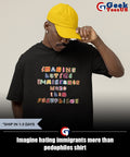 Imagine hating immigrants more than pedophiles shirt