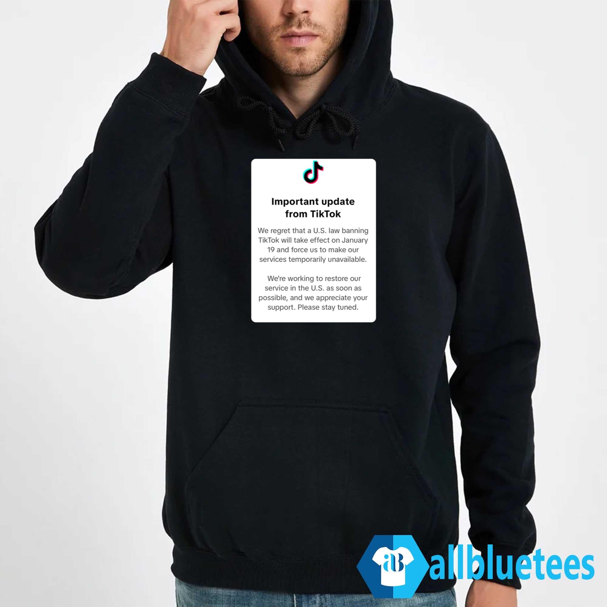 Important Update From Tiktok Shirt