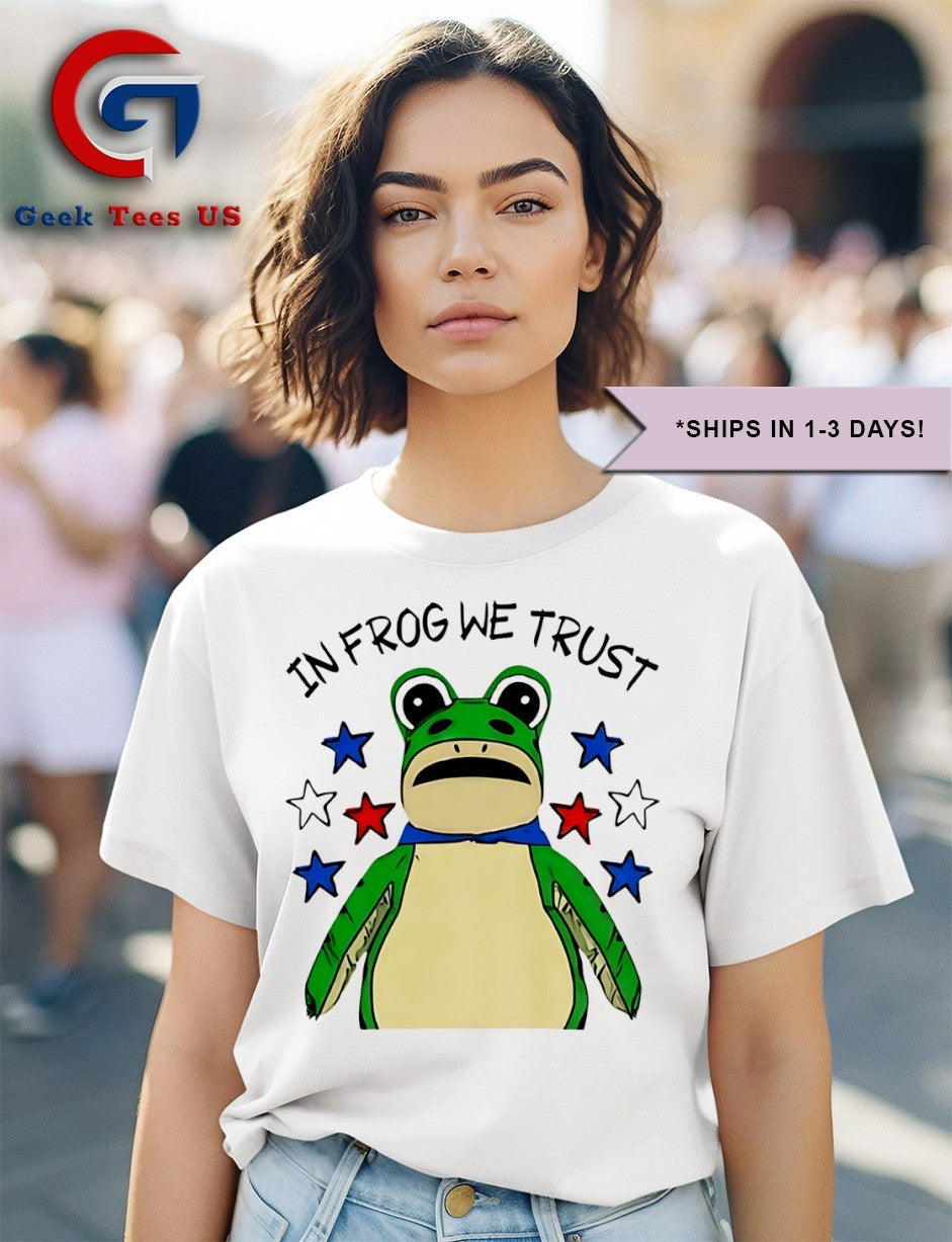 In Frog we trust Portland Frog Protest shirt
