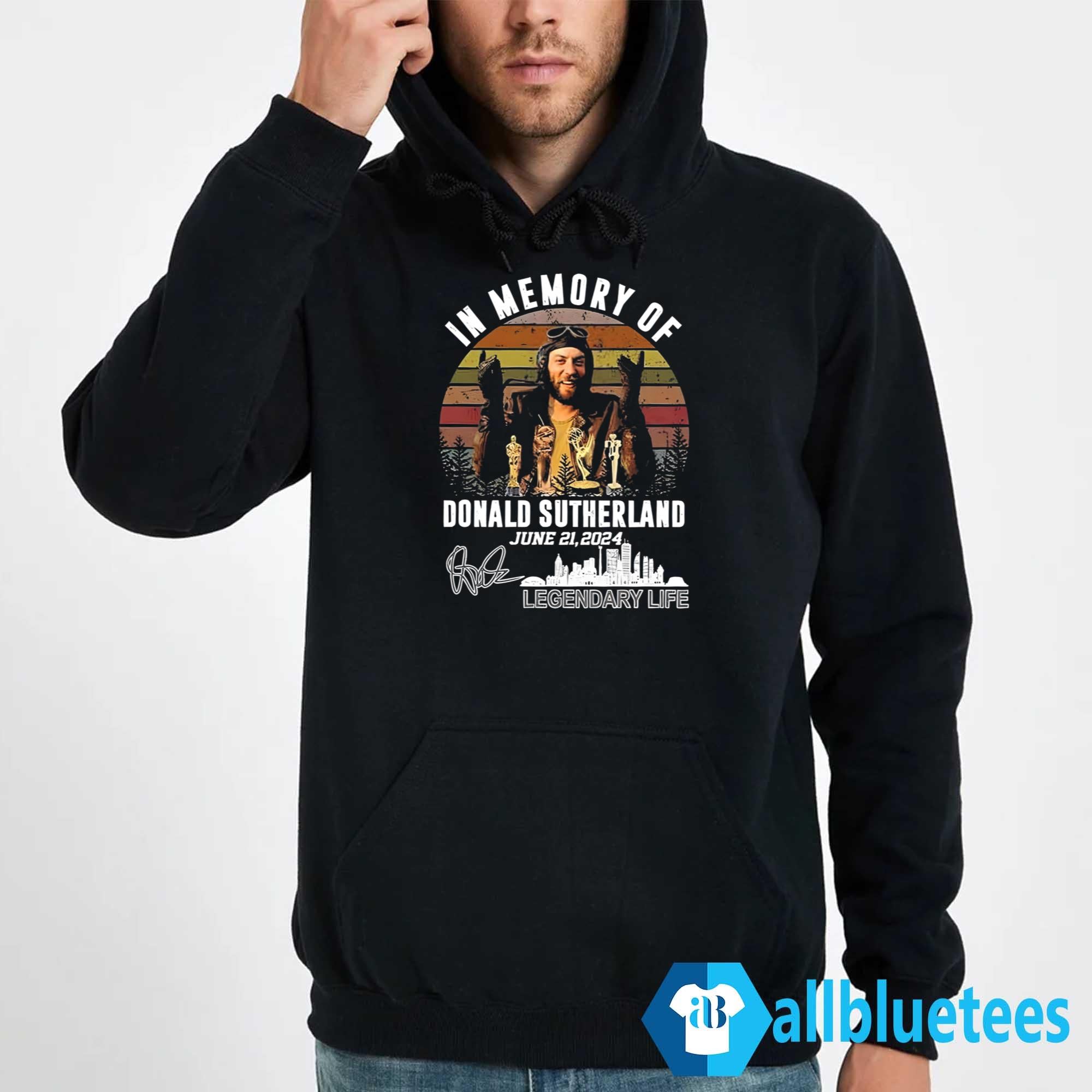 In Memory Of Donald Sutherland June 21 2024 Shirt