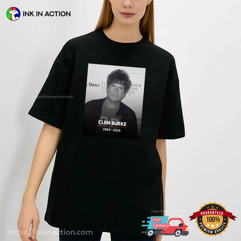In Our Memory Clem Burke RIP T-shirt