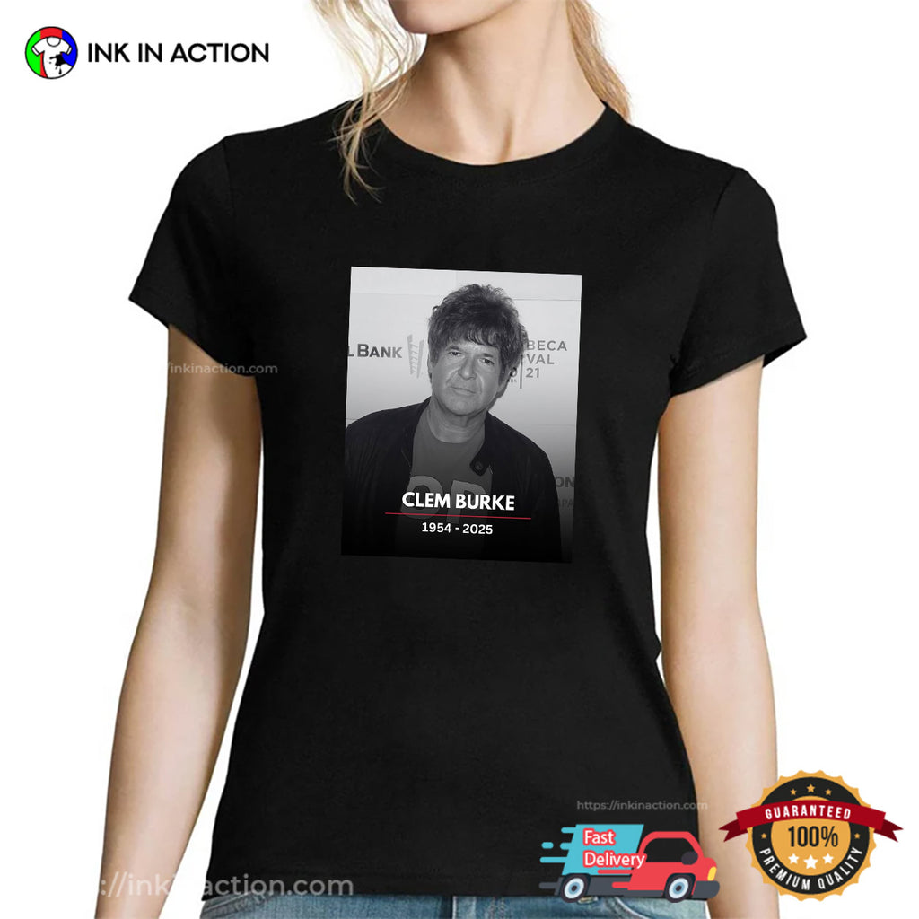 In Our Memory Clem Burke RIP T-shirt