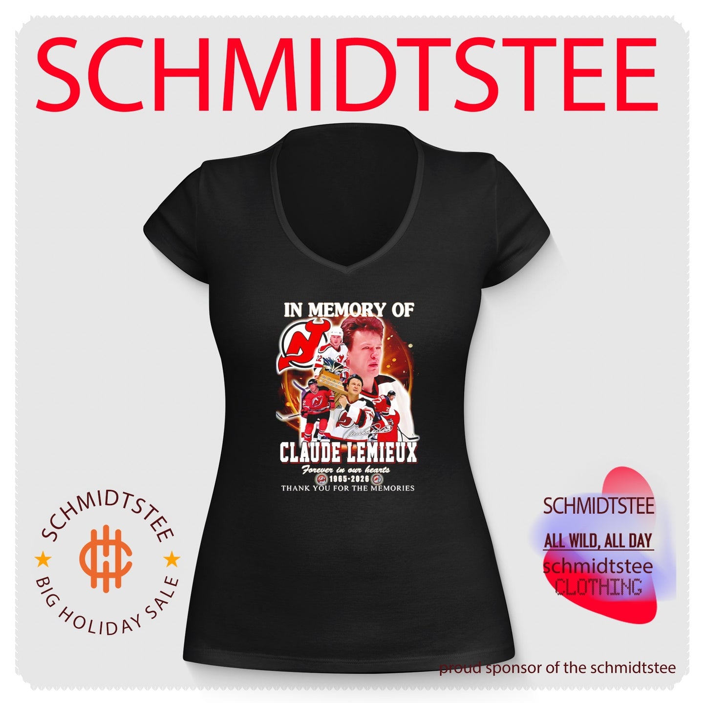 In memory of Claude Lemieux Montreal Canadiens 1965 2026 shirt