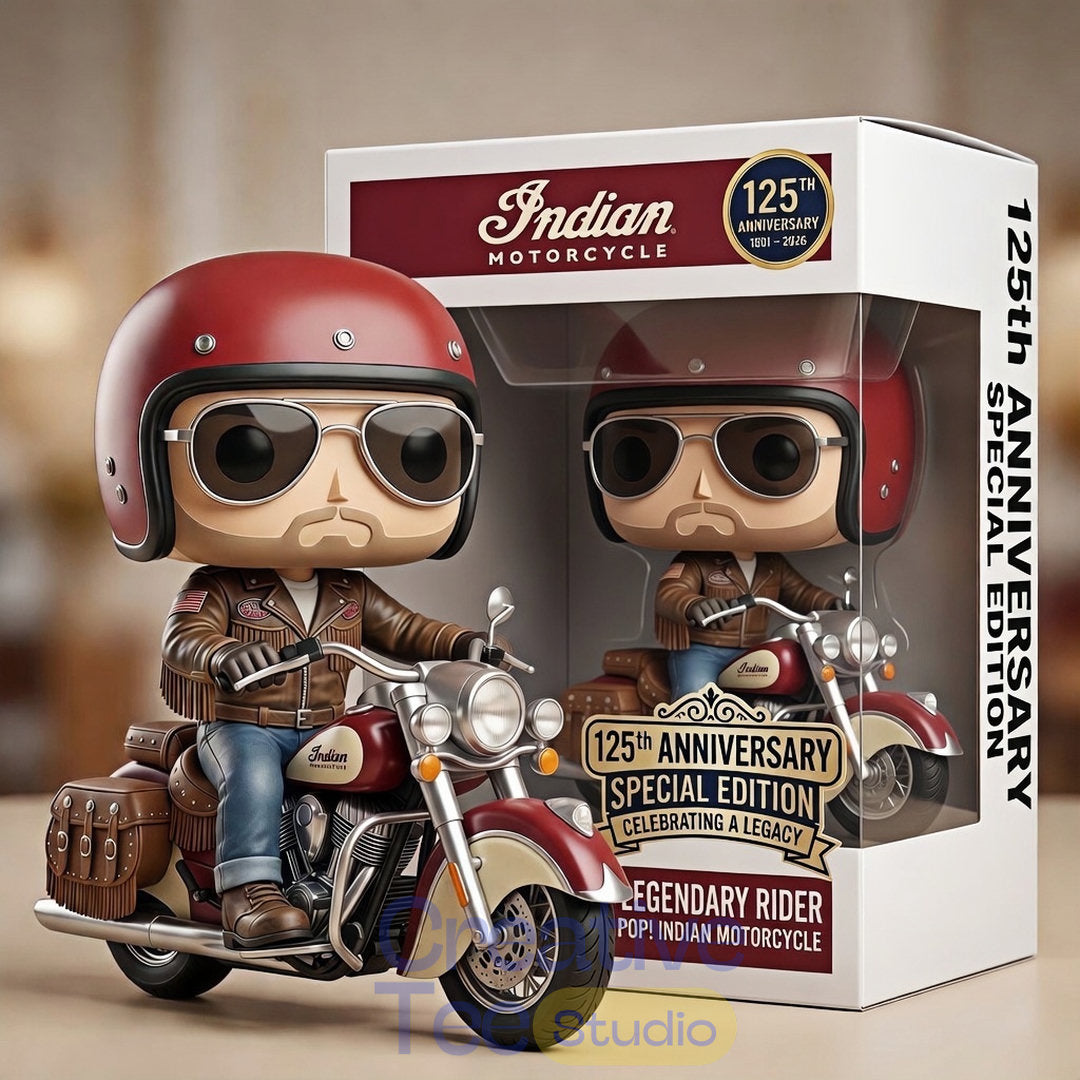 Indian Motorcycle 125th Anniversary Pop Figure