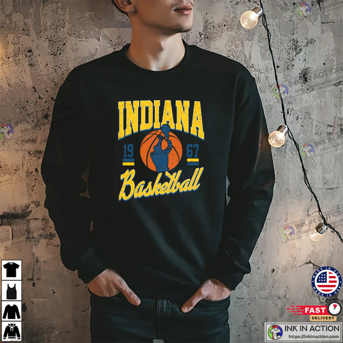 Indiana Basketball Retro 90s Game Day T-shirt