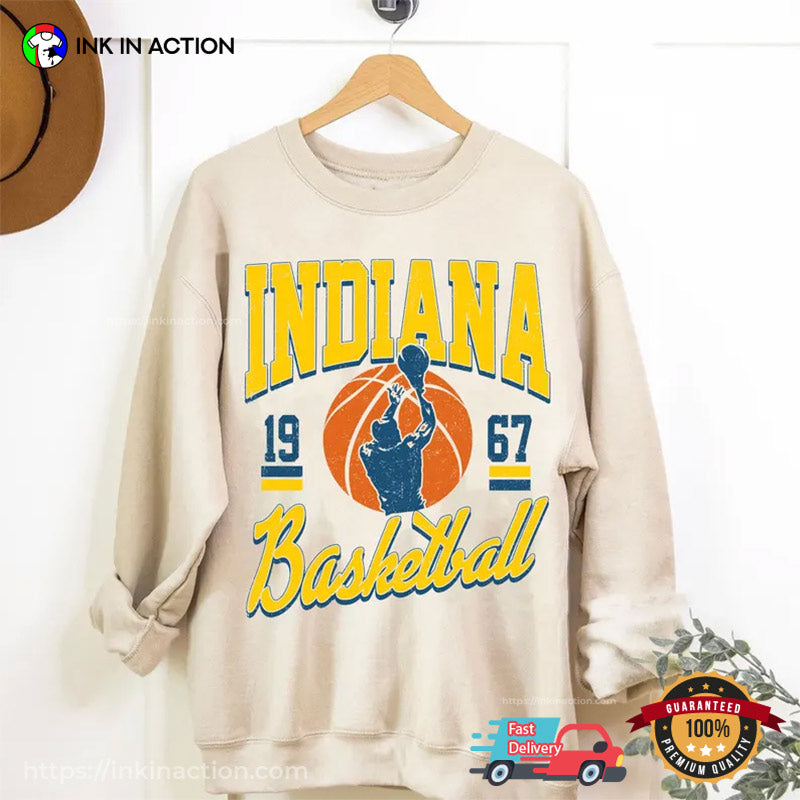 Indiana Basketball Retro 90s Game Day T-shirt