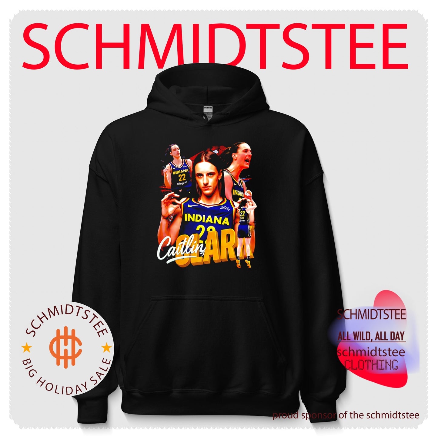 Indiana Fever Caitlin Clark number portrait graphic shirt