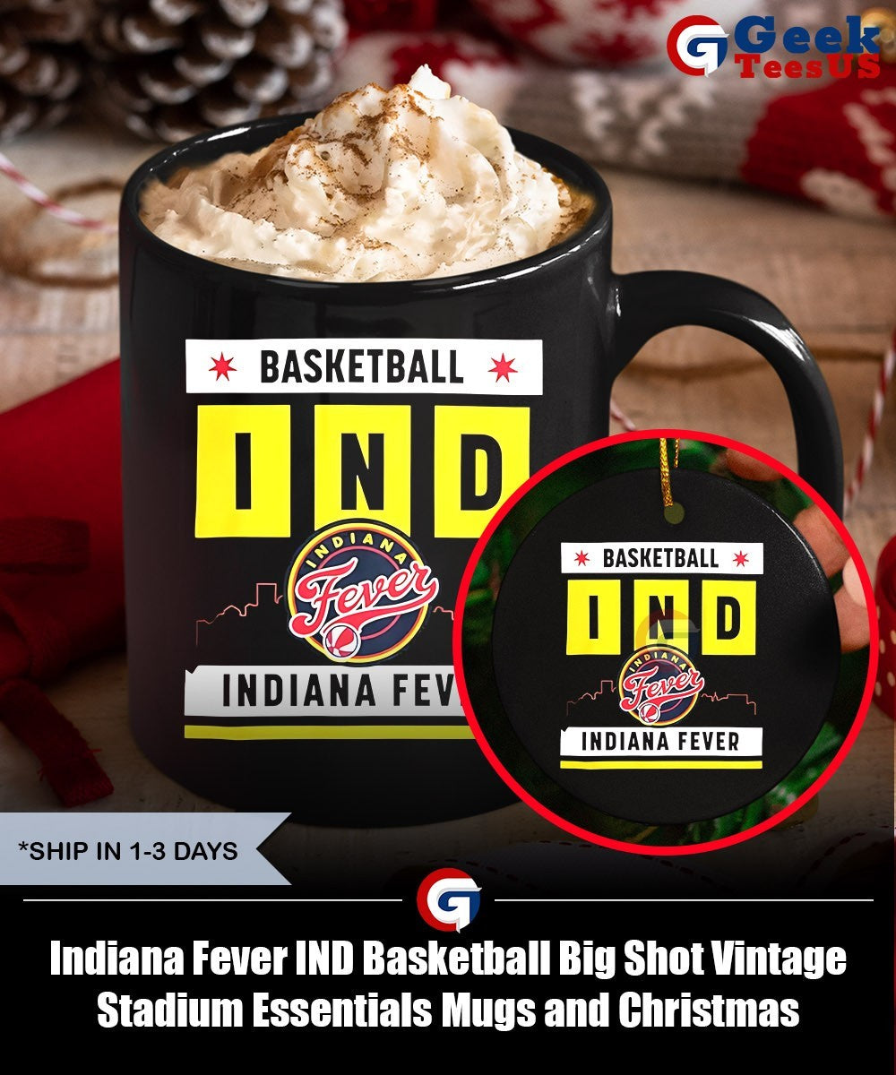 Indiana Fever IND Basketball Big Shot Vintage Stadium Essentials shirt
