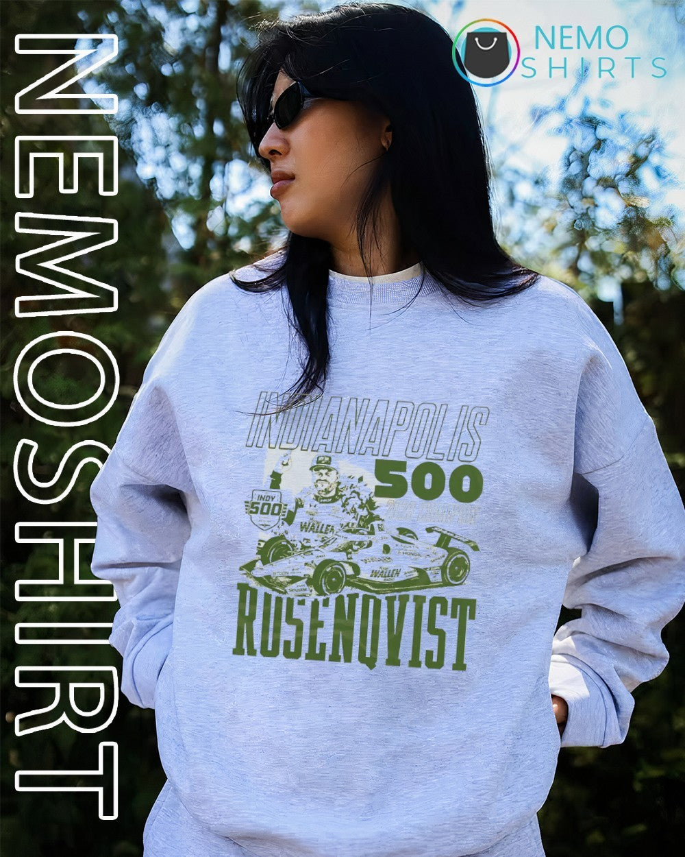 Indianapolis 500 winner Felix Rosenqvist 2026 champion shirt