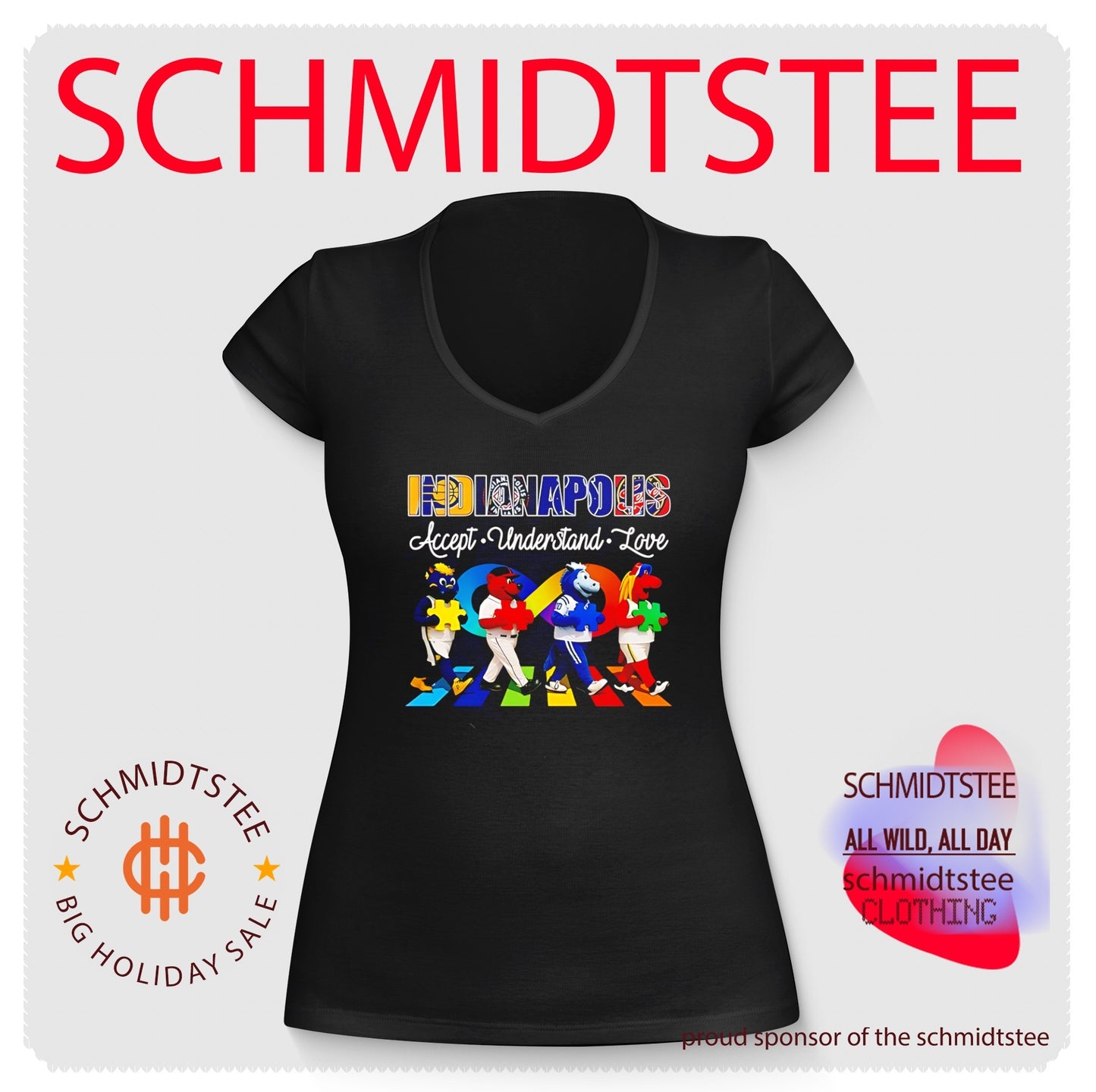 Indianapolis Sports accept understand love mascot shirt