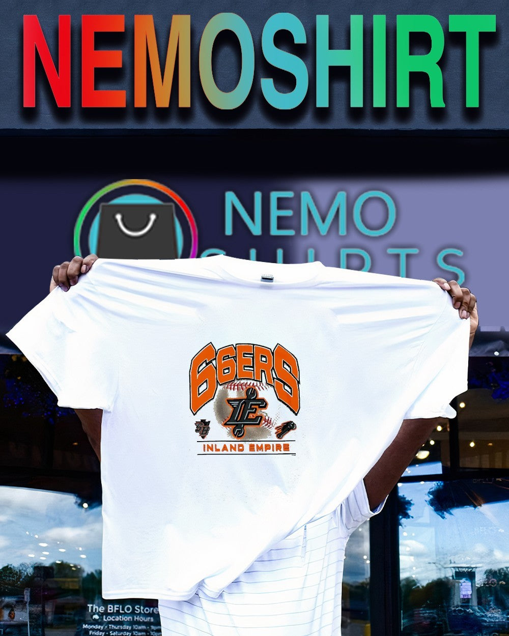 Inland Empire 66ers fair ball shirt
